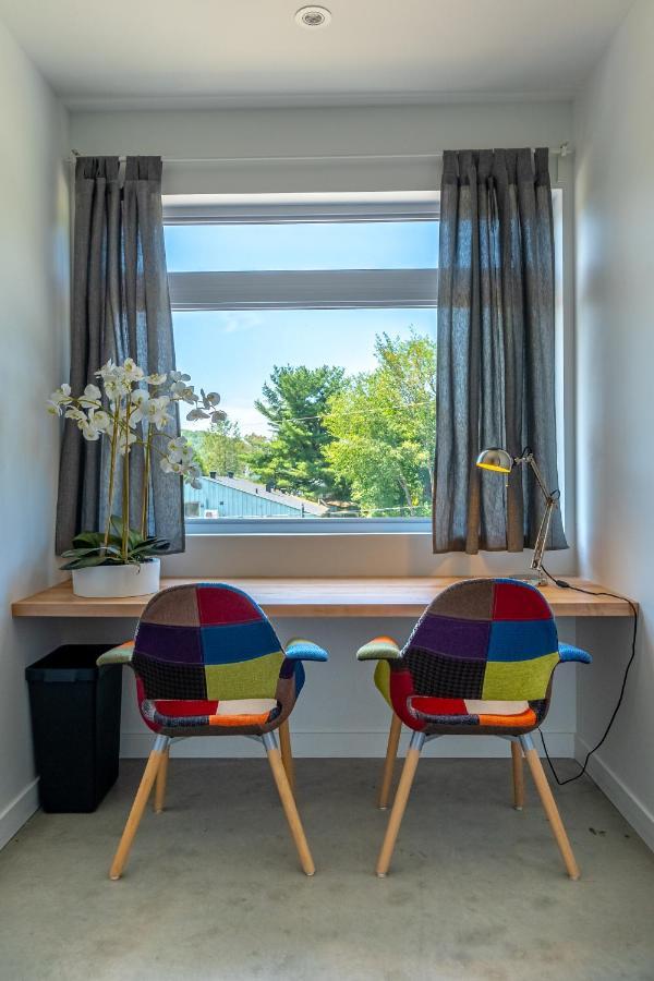 Hotel-Appartements De La Gare Val-David Exteriér fotografie
