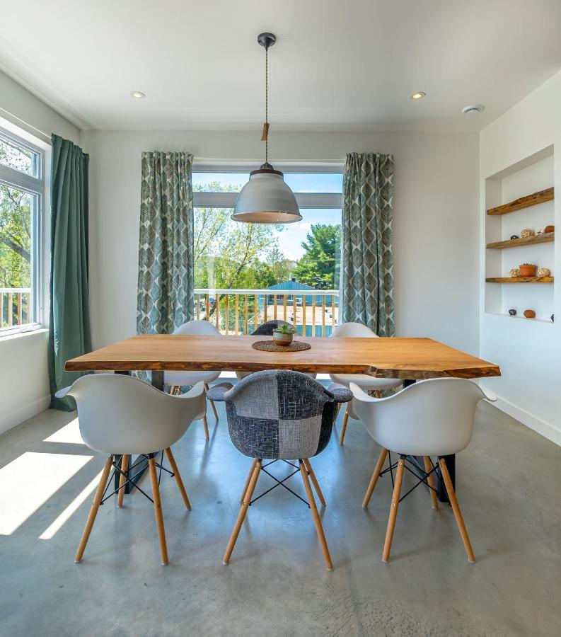 Hotel-Appartements De La Gare Val-David Exteriér fotografie
