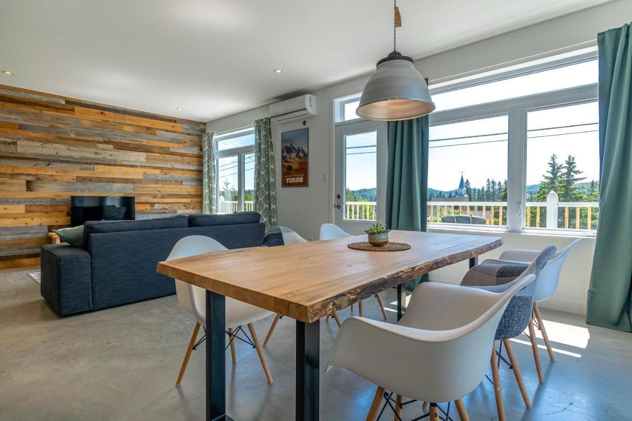 Hotel-Appartements De La Gare Val-David Exteriér fotografie