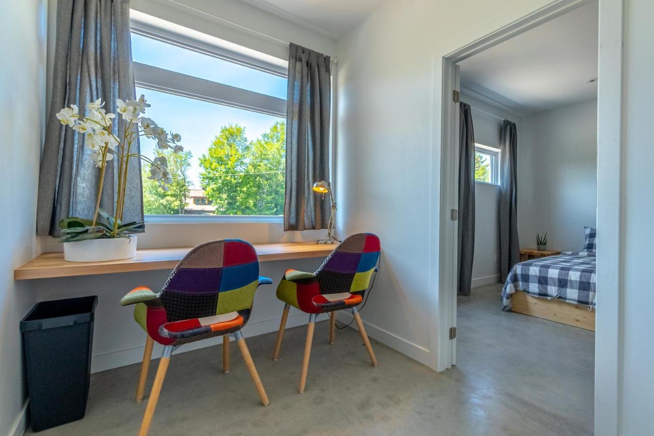 Hotel-Appartements De La Gare Val-David Exteriér fotografie